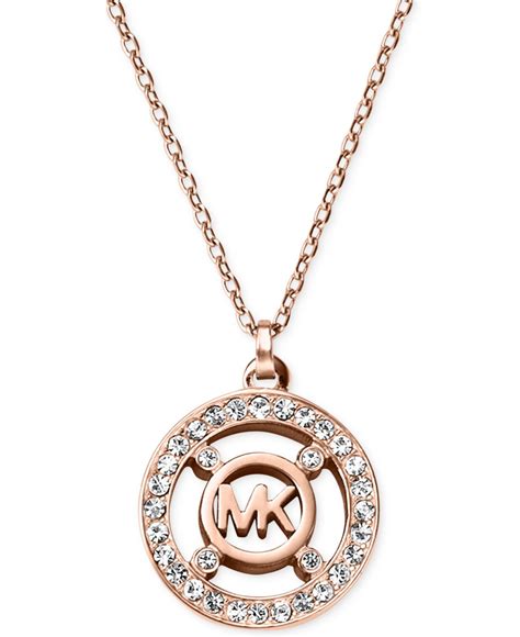 michael kors nexklace|Michael Kors necklace set.